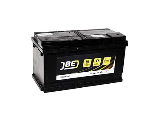 Luchten Postcode Beschietingen 100Ah Semi-tractie accu JBE Yellow Line 12V, 720A - Accudeal