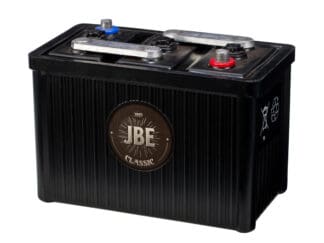 Een JBE Classic accu van 150ah