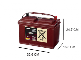 27TMH trojan dc flooded 12v 115ah