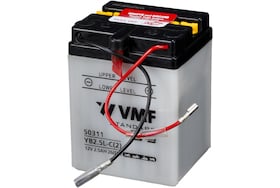 Een VMF accu die gebruikt wordt op de starten, deze batterij is 12v en heeft een koudstart van 26a