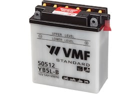 50512 is een motor accu van 5Ah van het merk VMF YB5L-B