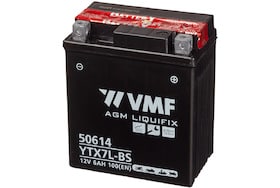 De YTX7L-BS 50614 AGM motor accu van VMF heeft een capaciteit van 6AH