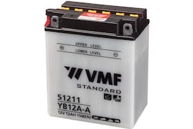 Deze 51211 VMF Motor Accu van VMF heeft een capaciteit van 12Ah