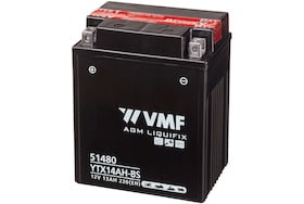 De 51480 VMF AGm Motor accu heeft een capaciteit van 13Ah