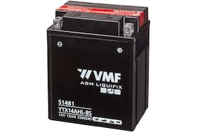 De VMF 51481 AGM motor accu heeft een capaciteit van 13Ah