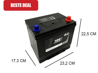 60Ah Auto accu JBE Blackline 12V 510A