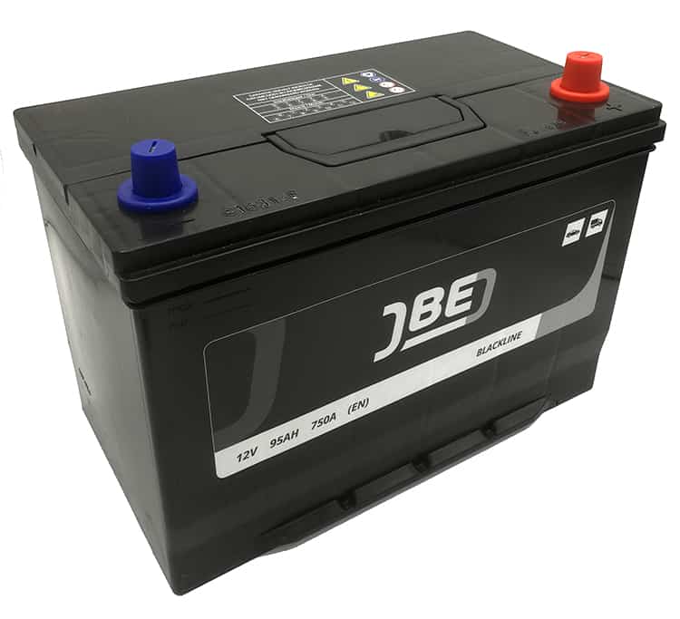 Afleiding Tegenstander stout 95Ah Auto accu JBE Blackline 12V 800A - Accudeal