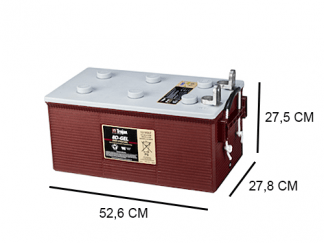 8D GEL trojan industrial dc gel 12v 225ah