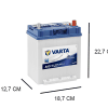 A13 Varta Blue Dynamic 40Ah,12V, 330A (540125033)