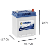 Varta A13 Blue Dynamic Autobatterie 5401250333132, 12V 40Ah 330A :  : Auto & Motorrad