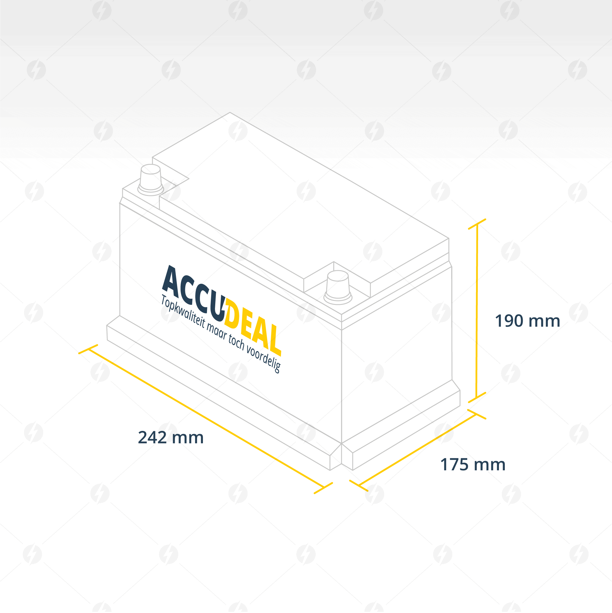 Batería Varta Dual Purpose Agm AGM. LA60. 60Ah - 680A(EN) 12V. - VT  BATTERIES