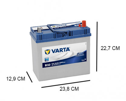 Varta B32 45Ah Blue Dynamic accu