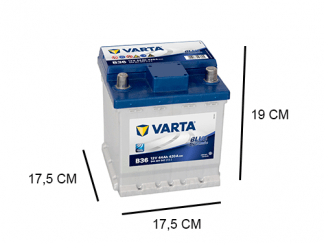 Een nacht de begeleiding heroïsch B36 Varta 44Ah Blue Dynamic accu, 420A, 12V - Accudeal