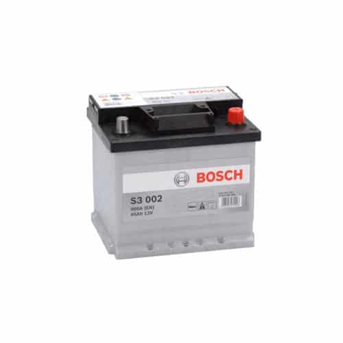 Bosch S3002 - 45Ah accu, 400A, 12V (0 092 S30 020) - Accudeal