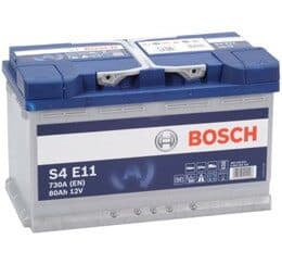 Bosch S4e11 80Ah EFB accu
