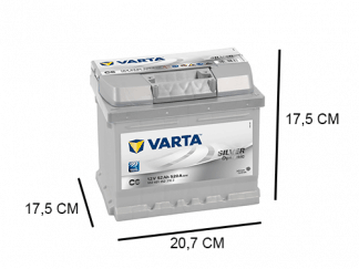 5414000363122 VARTA A17 BLACK dynamic A17 Batterie 12V 41Ah 360A