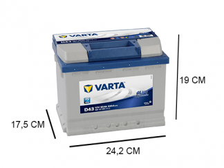 D43 varta blue dynamic