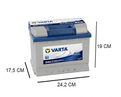 D43 varta blue dynamic