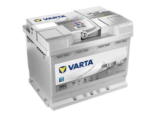 D52 Varta start-stop accu 60ah AGM Silver Dynamic 560901068