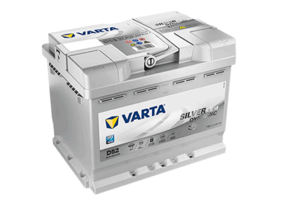 D52 Varta start-stop accu 60ah AGM Silver Dynamic 560901068