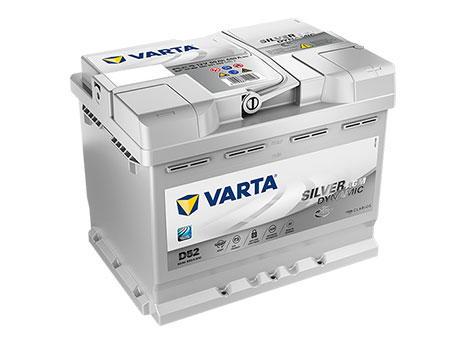 Varta D52 60Ah AGM start-stop accu - Accudeal