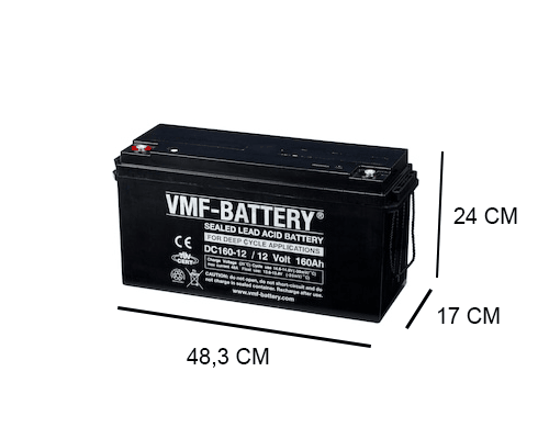 AGM-Batterie 12/160 Ah