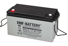 DC70-12 VMF AGM deep cycle accu 12V