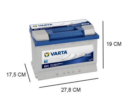 E11 varta blue dynamic