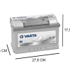 E38 Varta accu 74ah Silver Dynamic 574402075