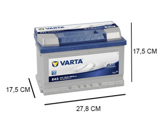 E43 varta blue dynamic