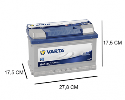 E43 varta blue dynamic