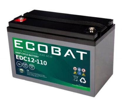 EDC12-110 ecobat 130ah deep cycle agm accu