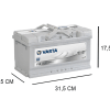 F18 Varta accu 85ah Silver Dynamic 585200080