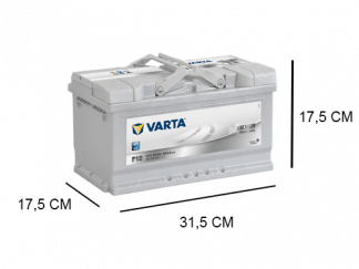 F18 Varta accu 85ah Silver Dynamic 585200080