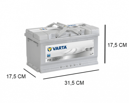 F18 Varta accu 85ah Silver Dynamic 585200080