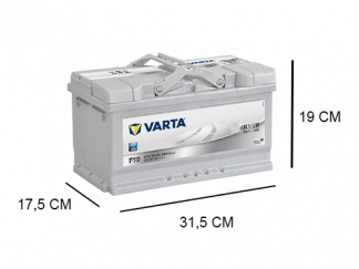 BATTERIE VARTA BLUE DYNAMIC F16 12V 80AH 740A (EN) 580400V