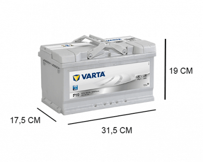 F19 Varta accu 85ah Silver Dynamic 585400080