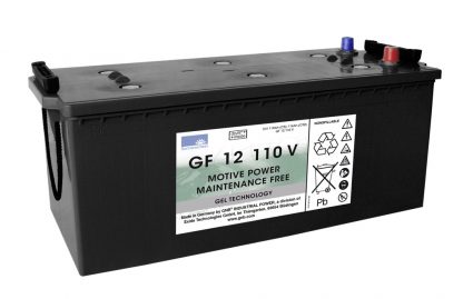 GF12-110V 116Ah Gelaccu van het merk Exide 12V