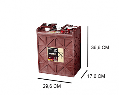 J305P-AC trojan dc flooded 6v 330ah