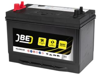 JBE Deep cycle 90Ah accu uit de Yellowline semi-tractie serie