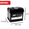 JBL45-HA Blackline 45Ah accu JBE 12V