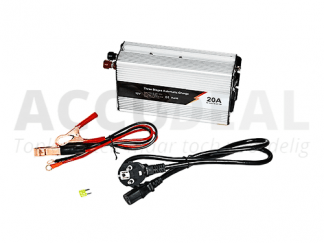 JCH12V-20A Acculader Lithium, loodzuur en AGM/GEL