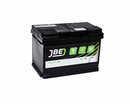 De JBE 60Ah AGM Start-Stop accu van 60Ah met een startvermogen van 540A