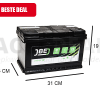 JGL80-EFB Auto accu Greenline 12V 80Ah