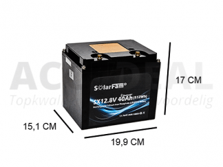 JGLI12V40A 40Ah 12V Lithium Accu