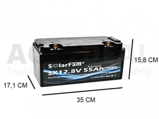 JGLI12V55A-P 55Ah Lithium Accu 12V JBE