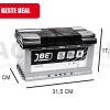 JSL85-A 85Ah autoaccu silverline JBE 740A, 12V