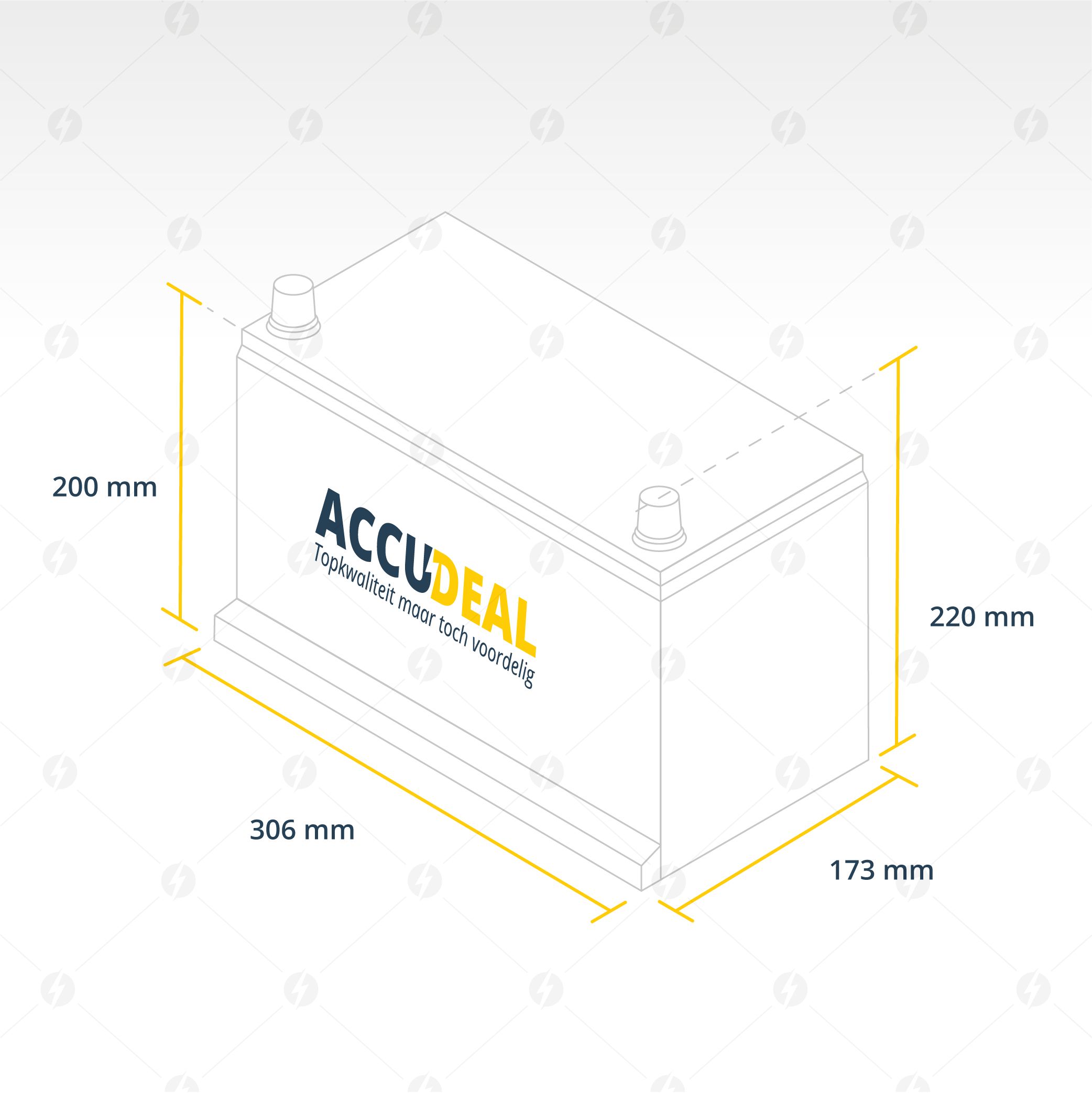 N85 Varta 85Ah EFB Start-stop accu Blue 12V - Accudeal