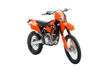 Een KTM EXC Motor