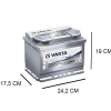 LA60 varta professional dp agm 12v 60ah